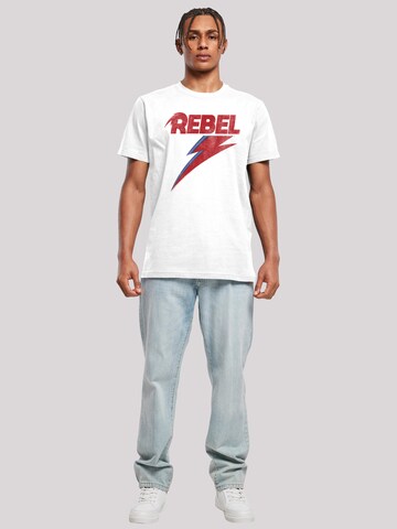 F4NT4STIC T-Shirt 'David Bowie' in Weiß