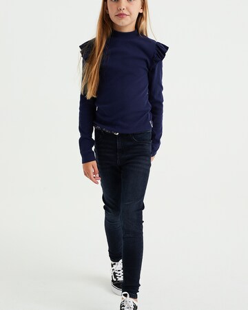 WE Fashion Shirt in Blauw