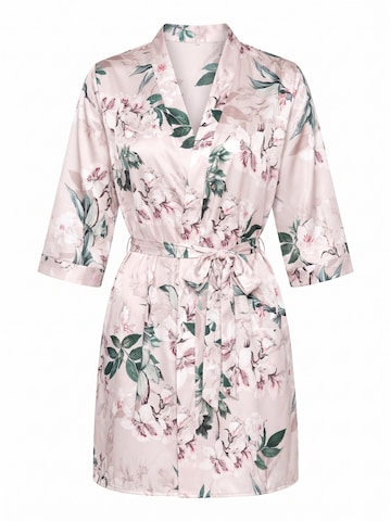Donna Morgenmantel 'Nelly'‌‌‌‌‌‌ in Beige: Vorderseite
