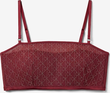 Soutien-gorge Calvin Klein en violet : devant