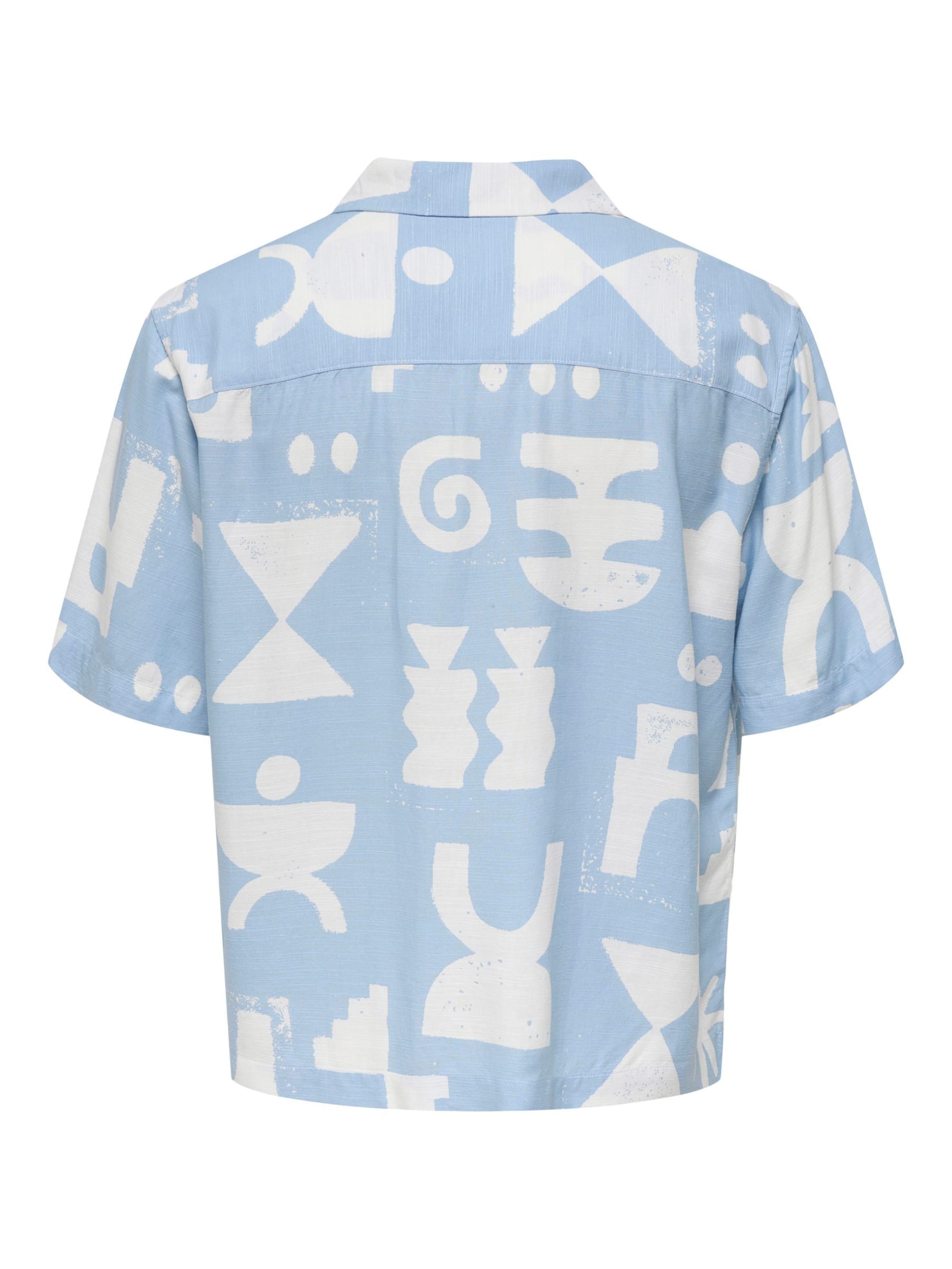 Only & Sons Comfort Fit Skjorte 'ONSHARVI' i blå