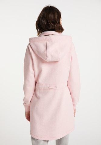 MYMO Zip-Up Hoodie in Pink