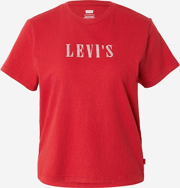 LEVI'S ® T-Shirt 'CLASSIC' in Rot: Vorderseite