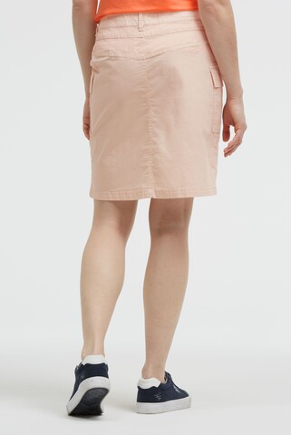 Soccx Basic Rock im Cargo-Stil in Beige