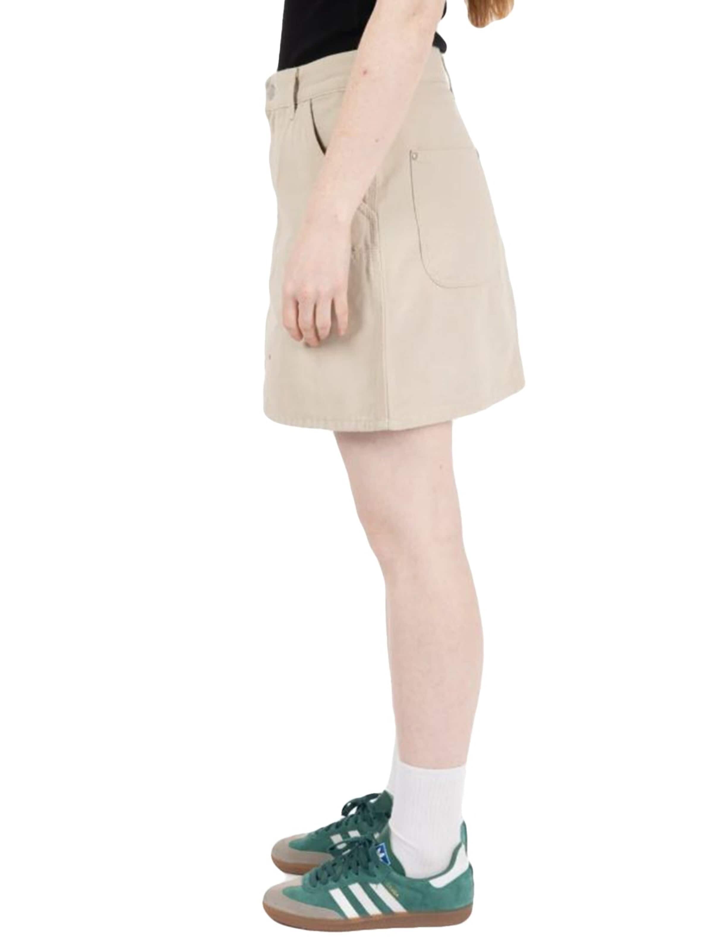 Gonna 'W' Maeve Double Knee Skirt Fleur De Sel' di Carhartt WIP in beige