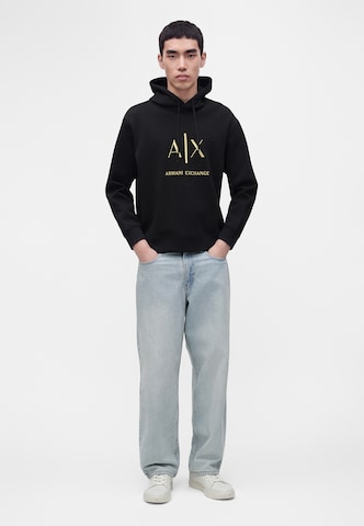 ARMANI EXCHANGE Majica | črna barva