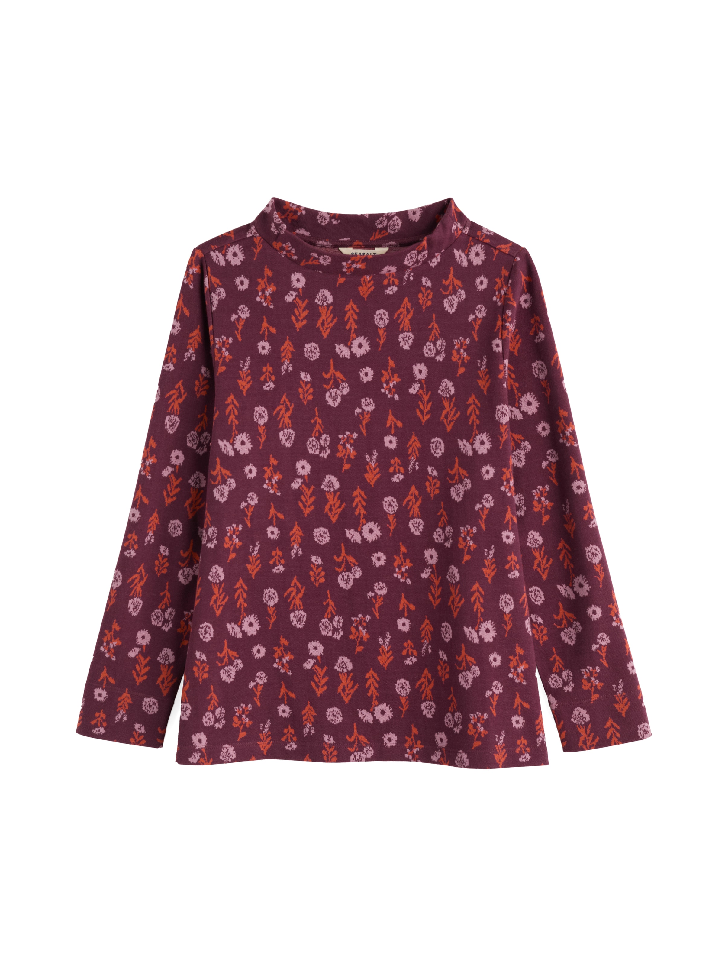 Seasalt Cornwall Shirts 'Field Glass' i lilla: forside