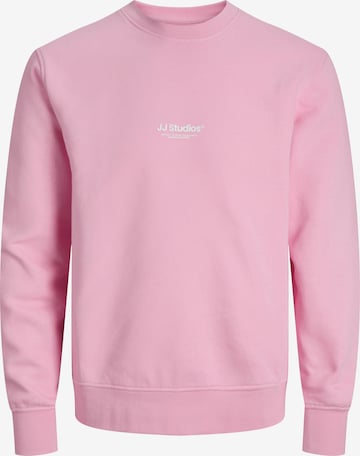 JACK & JONES Свитшот 'JJESoho' в Ярко-розовый: спереди