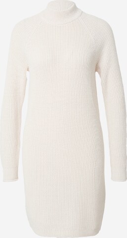 VERO MODA Strikkjole 'FABULOUS' i beige: forside