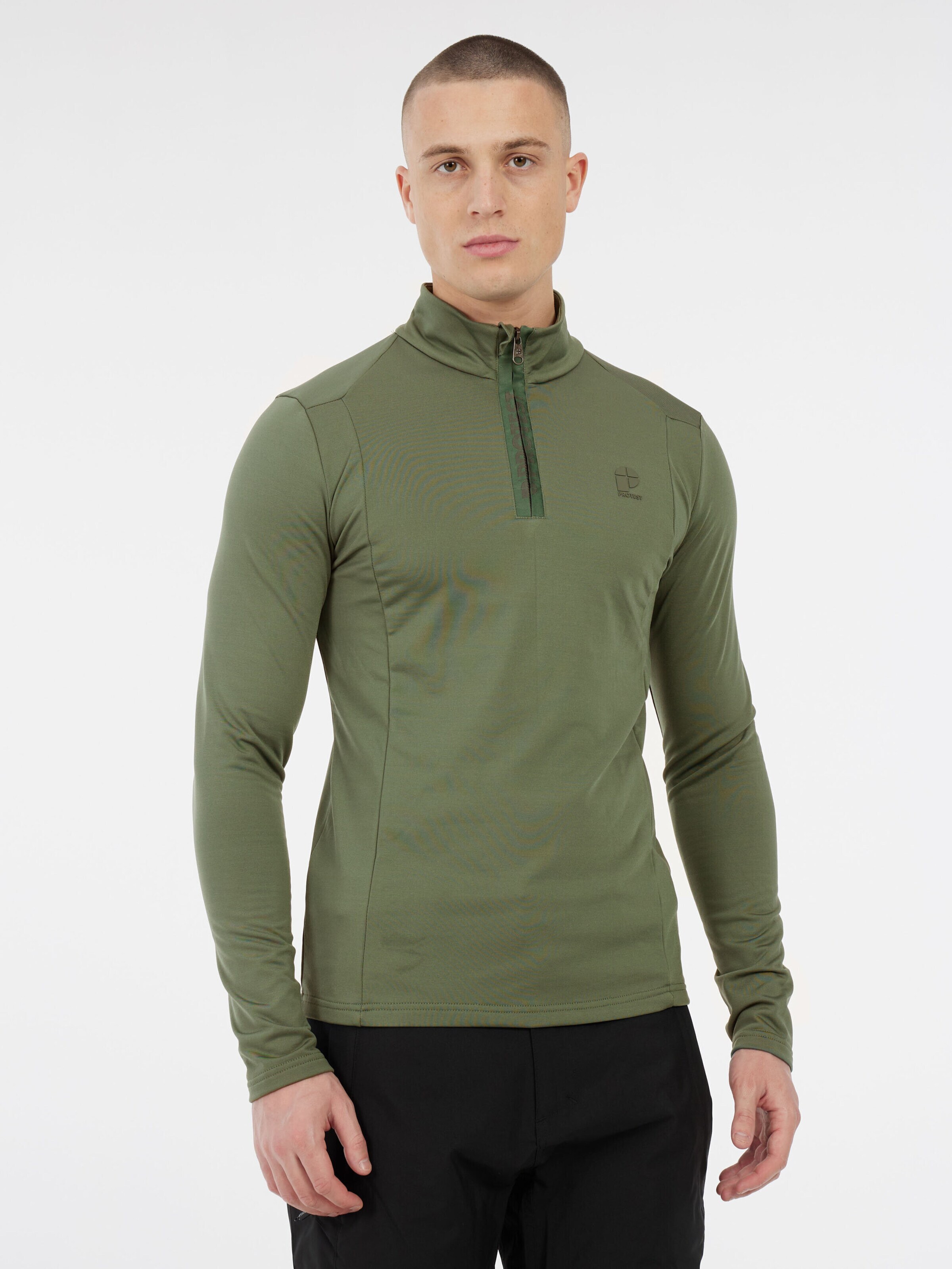 PROTEST Sports sweatshirt 'REWILL' in Green: front