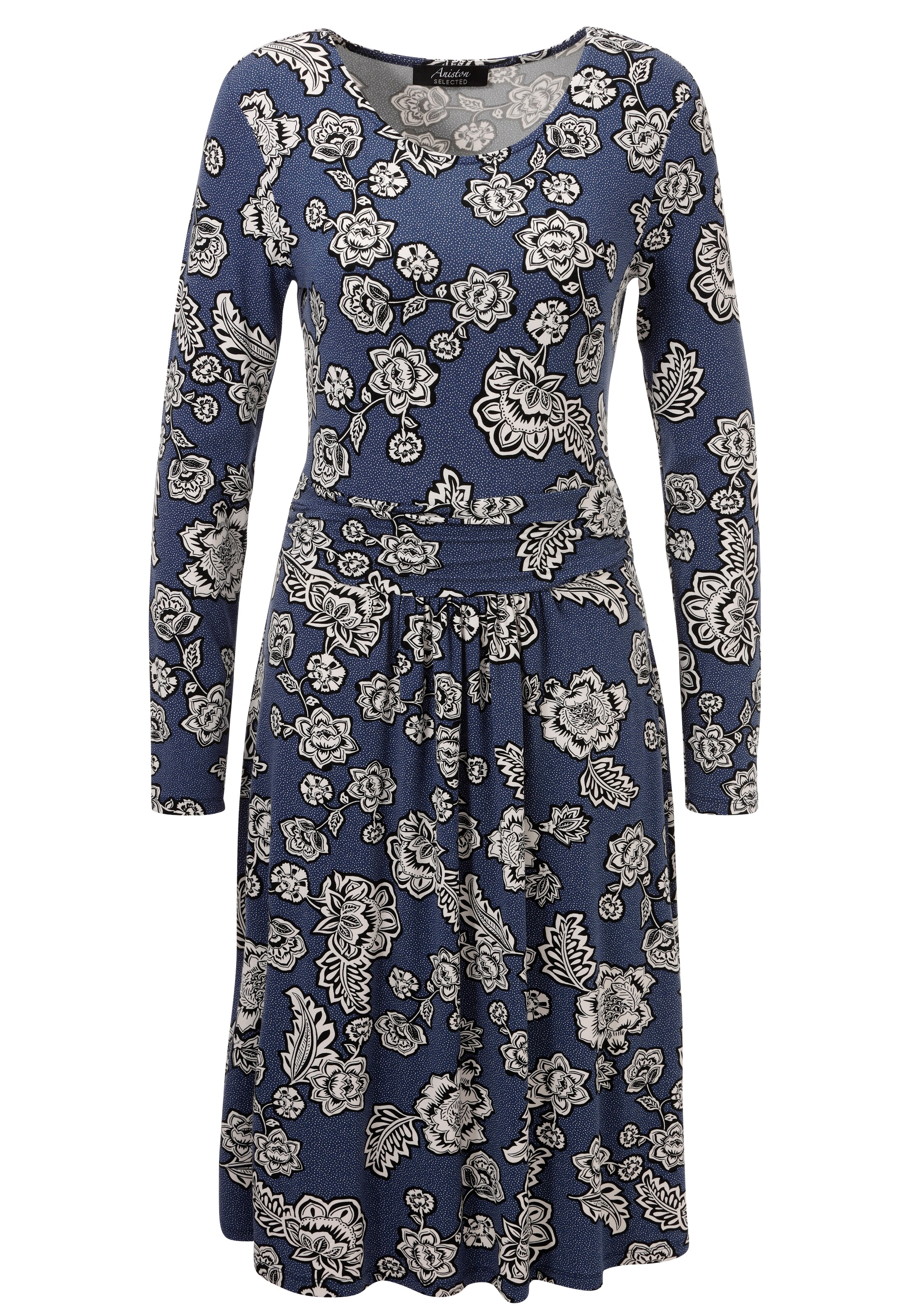 Aniston SELECTED Kleid in Blau: Vorderseite