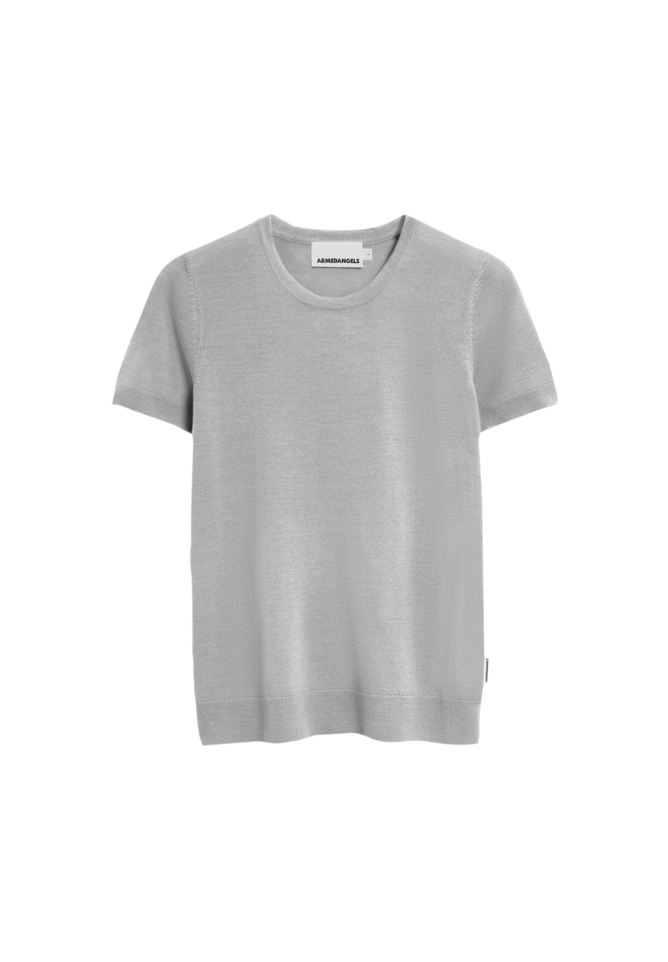 ARMEDANGELS Shirt in Grijs: voorkant