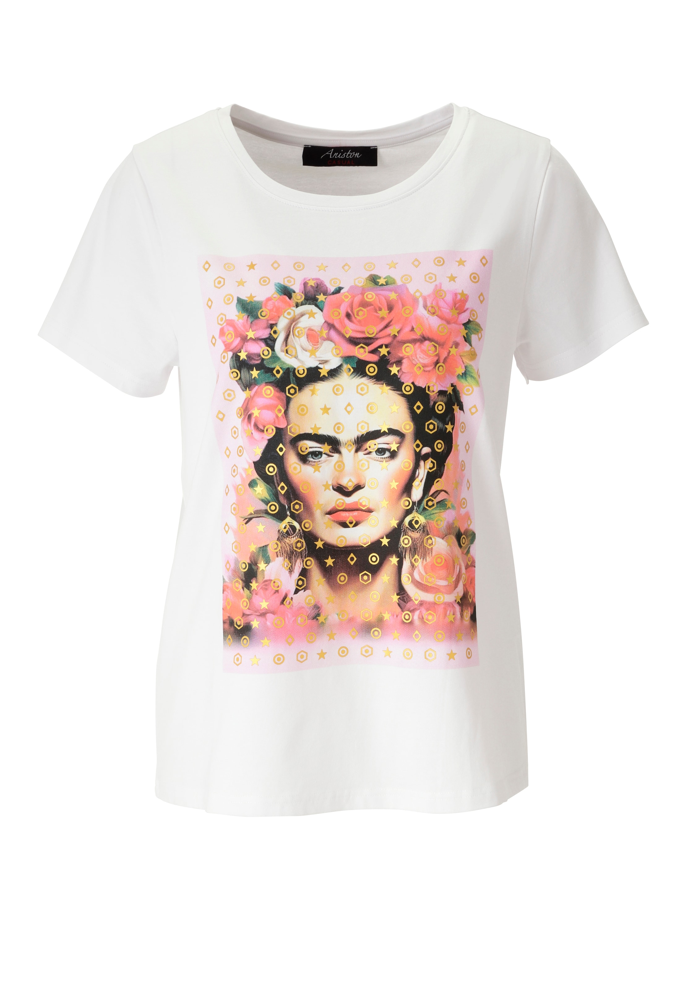 Aniston CASUAL Shirt in White: front