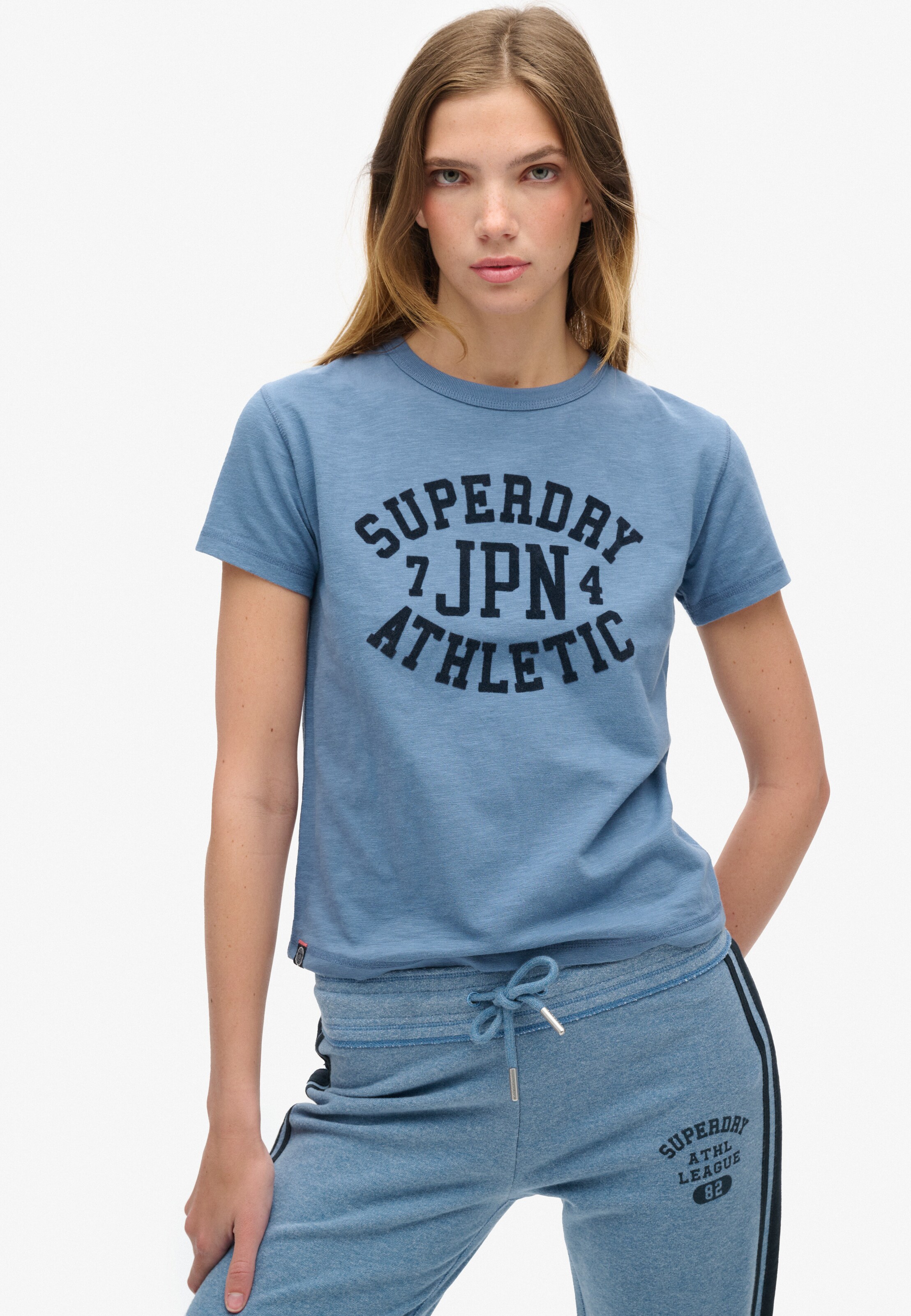 T-shirt Superdry en bleu