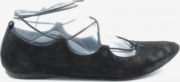 LAVORAZIONE ARTIGIANA Flats & Loafers in 36 in Black: front