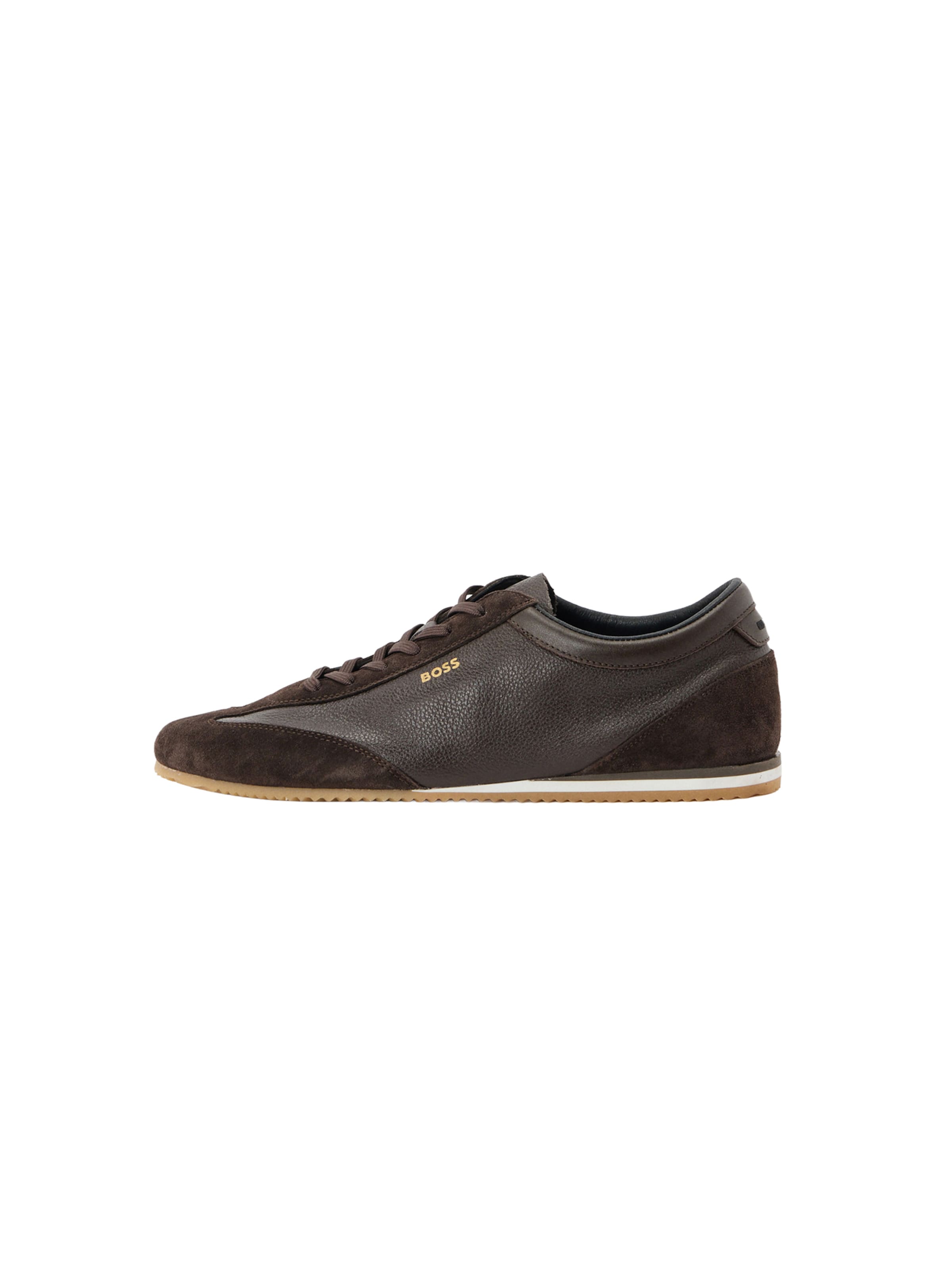 Sneaker bassa 'Lineor' di BOSS in marrone: frontale