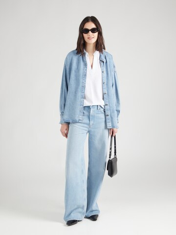 COMMA Bluse in Blau