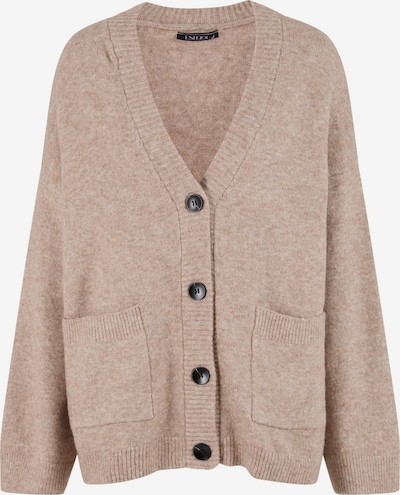Urban Classics Cardigan en marron chiné, Vue avec produit