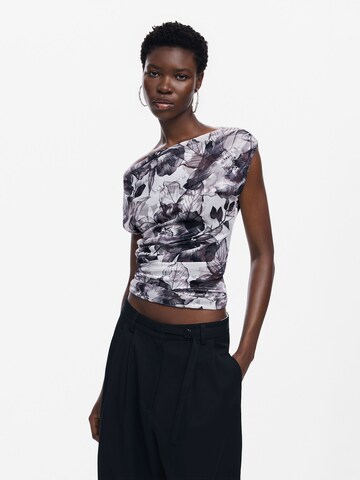 T-shirt Desigual en noir : devant