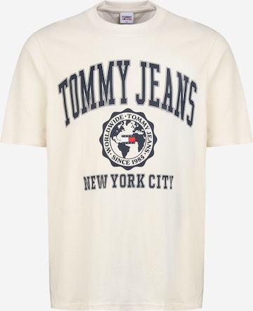 Tommy Jeans Plus Shirt in White: front