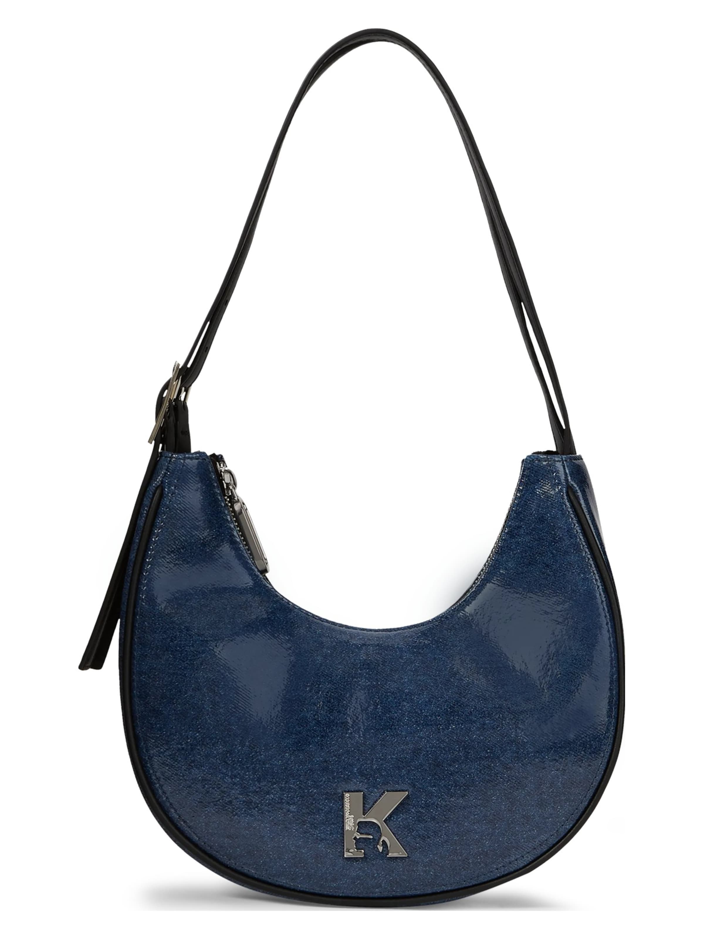 KARL LAGERFELD JEANS Schultertasche in Blau: Vorderseite