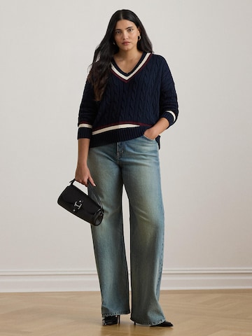 Lauren Ralph Lauren Plus Sweater in Blue