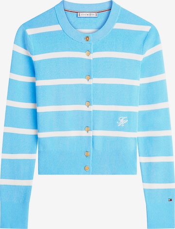 TOMMY HILFIGER Strickjacke in Blau: Vorderseite