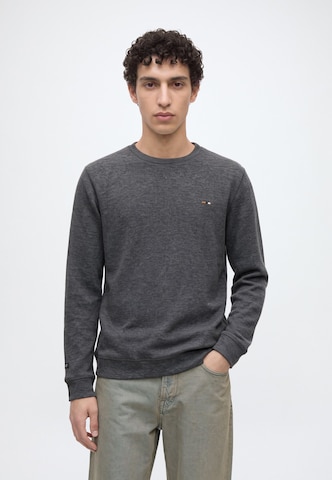 INDICODE JEANS Sweter 'Dorburn' w kolorze czarny: przód