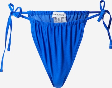 Public Desire Bikini Bottoms in Blue: front