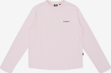Dr. Denim Shirt 'Kath Longsleeve Top' in Pink: Vorderseite