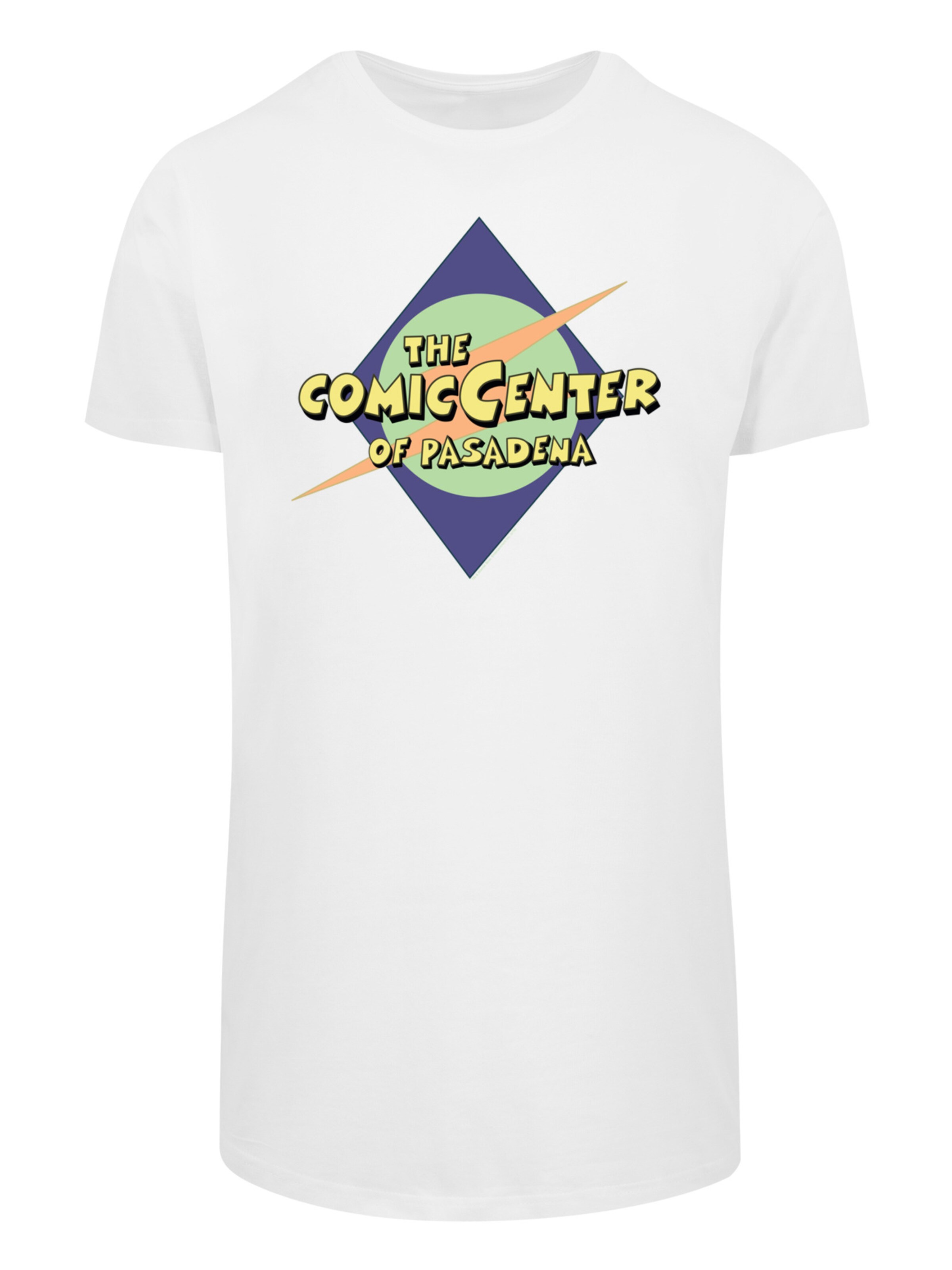 F4NT4STIC T-Shirt 'The Comic Center' in Weiß: Vorderseite