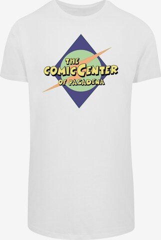 F4NT4STIC Shirt 'The Comic Center' in White: front