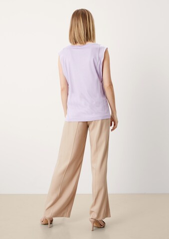 s.Oliver BLACK LABEL Blouse in Purple