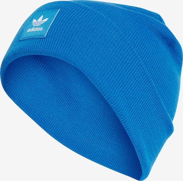 ADIDAS ORIGINALS Beanie 'Adicolor Cuff' in Blue: front