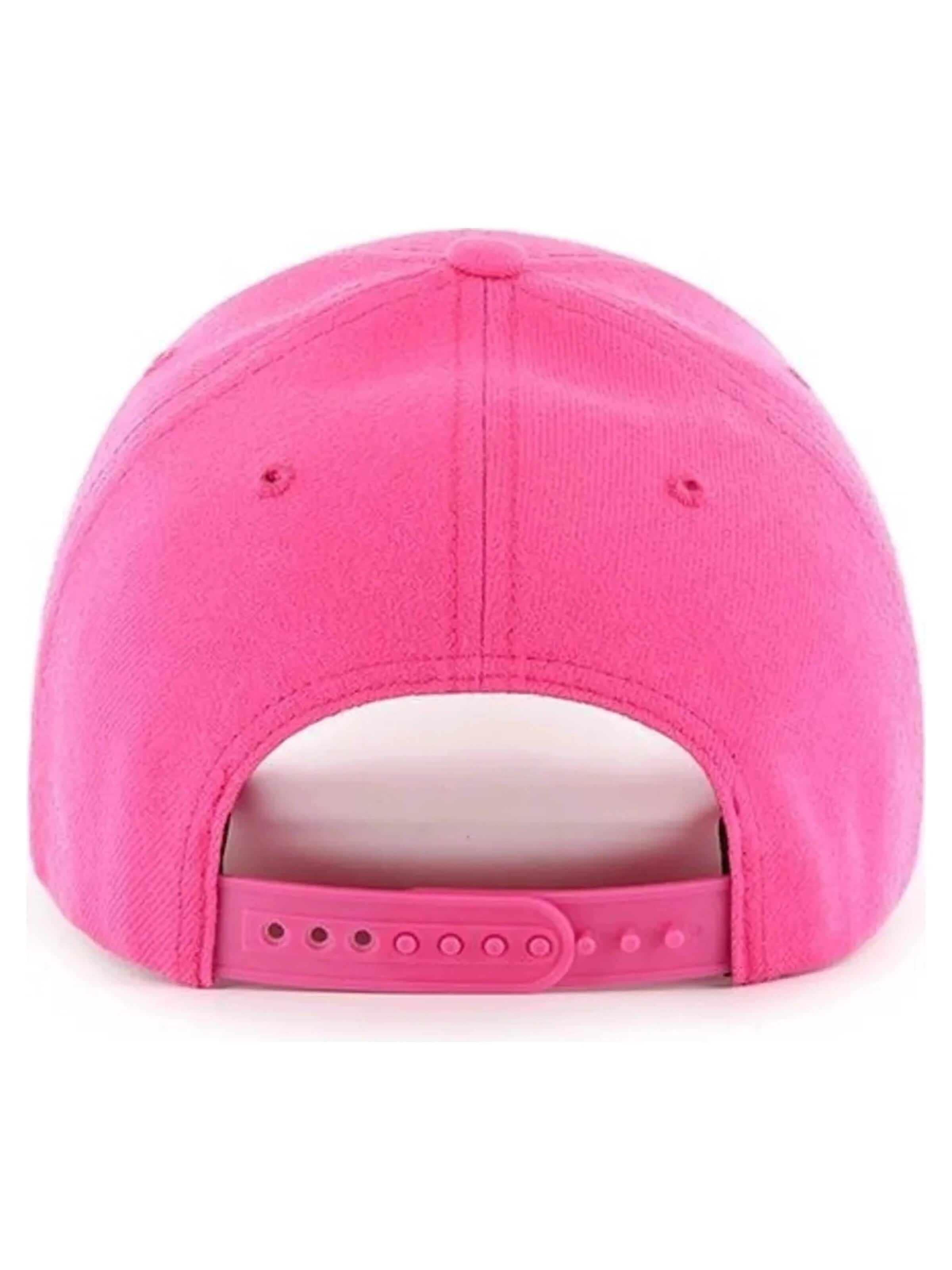 Cappello da baseball 'Gorra 47 brand fuxia logo ny bordado frente visera curva' di 47 Brand in rosa