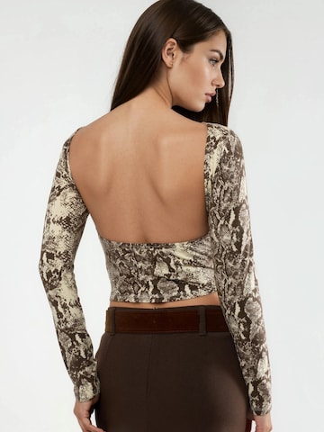 T-shirt Busem en marron