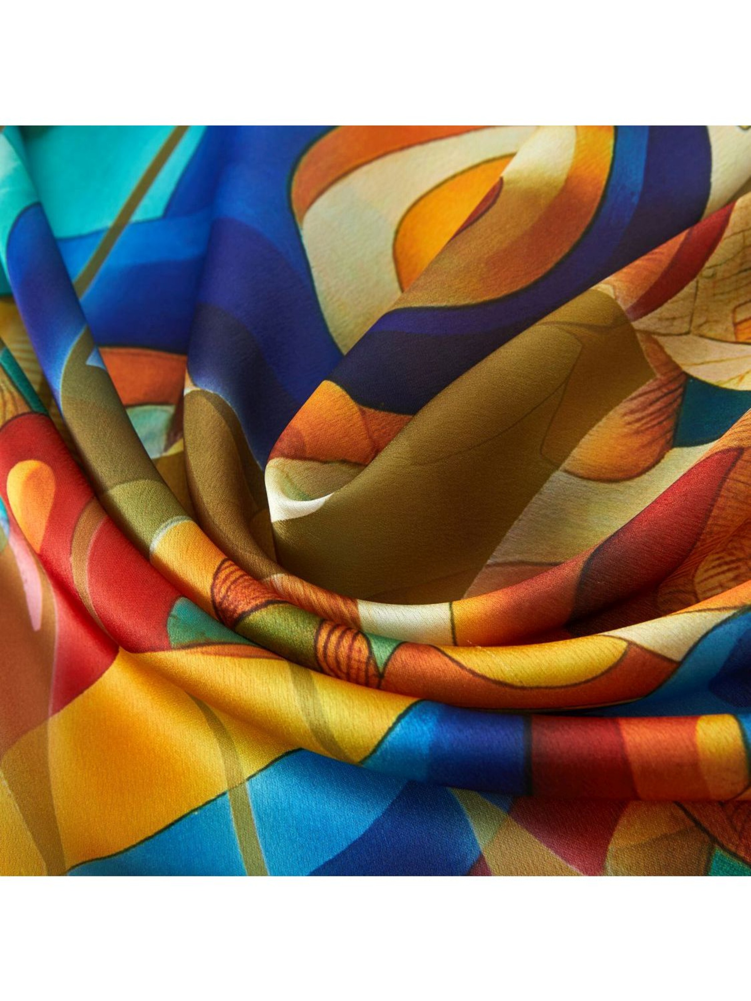 alberto cabale Scarf 'Dreaming Cléo' in Mixed colors