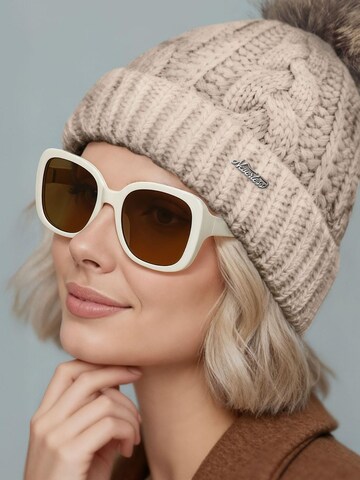 Neverless Beanie '1980' in Beige