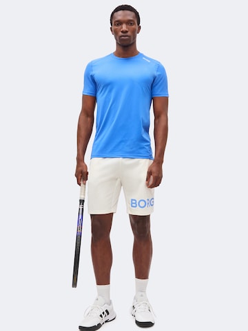 BJÖRN BORG Regular Urheiluhousut värissä valkoinen