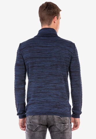 CIPO & BAXX Pullover in Blau