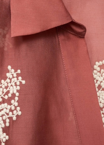 MANGO Bluse 'Flora' in Orange