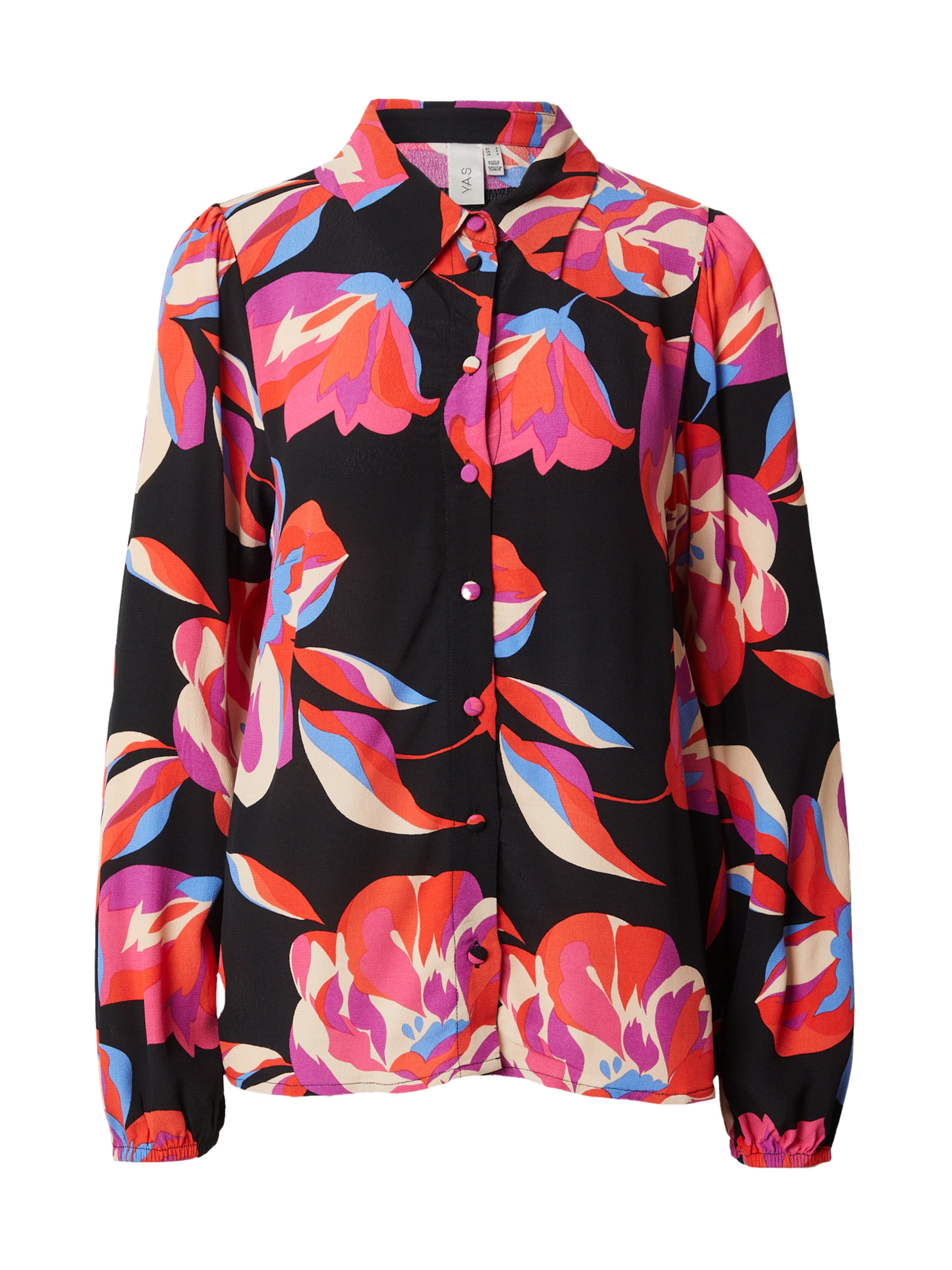 YAS Blúzka 'FIMA' - Čierna: predná strana