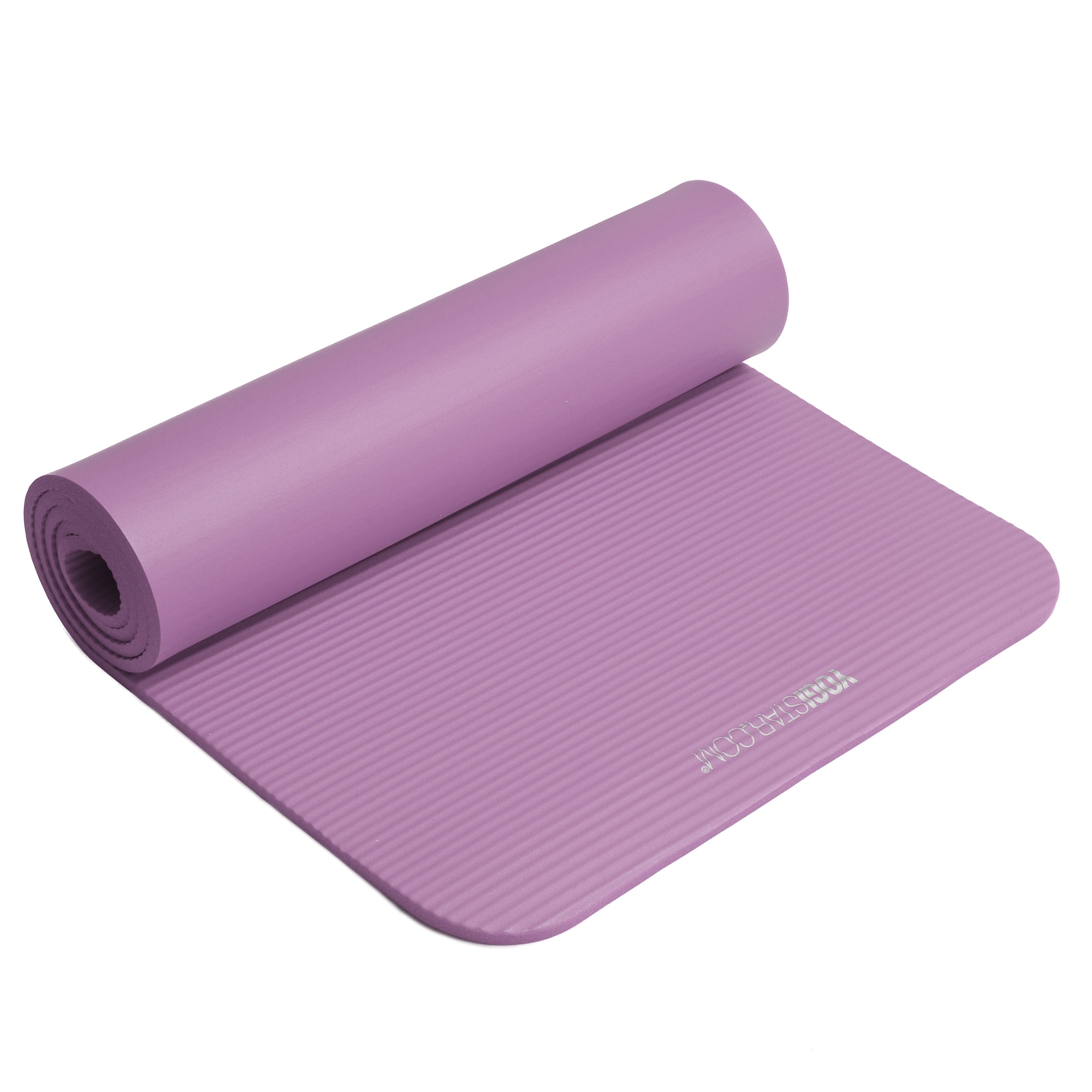 YOGISTAR.COM Mat in Purple: front