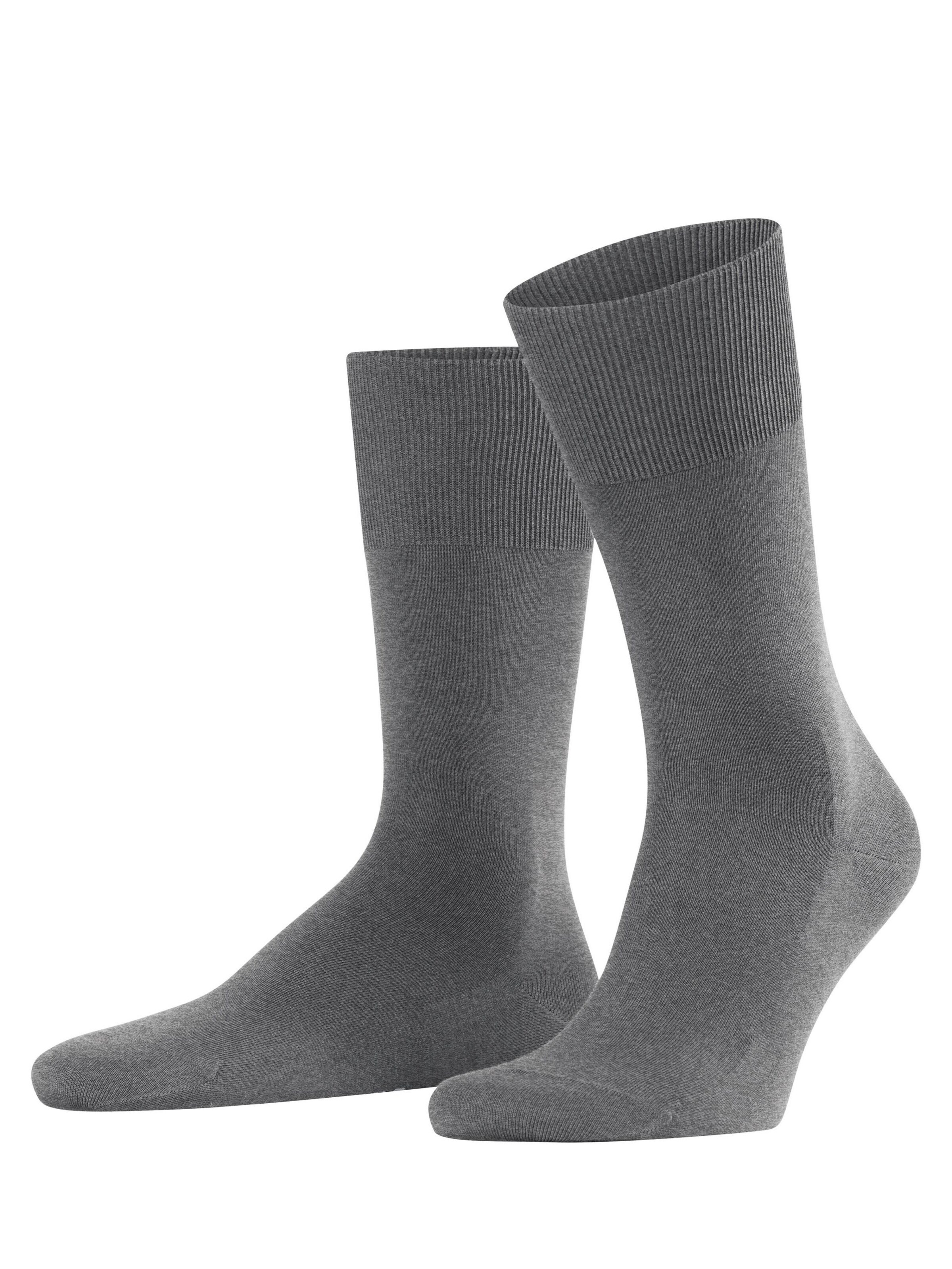 FALKE Socken 'ClimaWool'‌‌‌‌‌‌‌‌‌ in Grau: Vorderseite