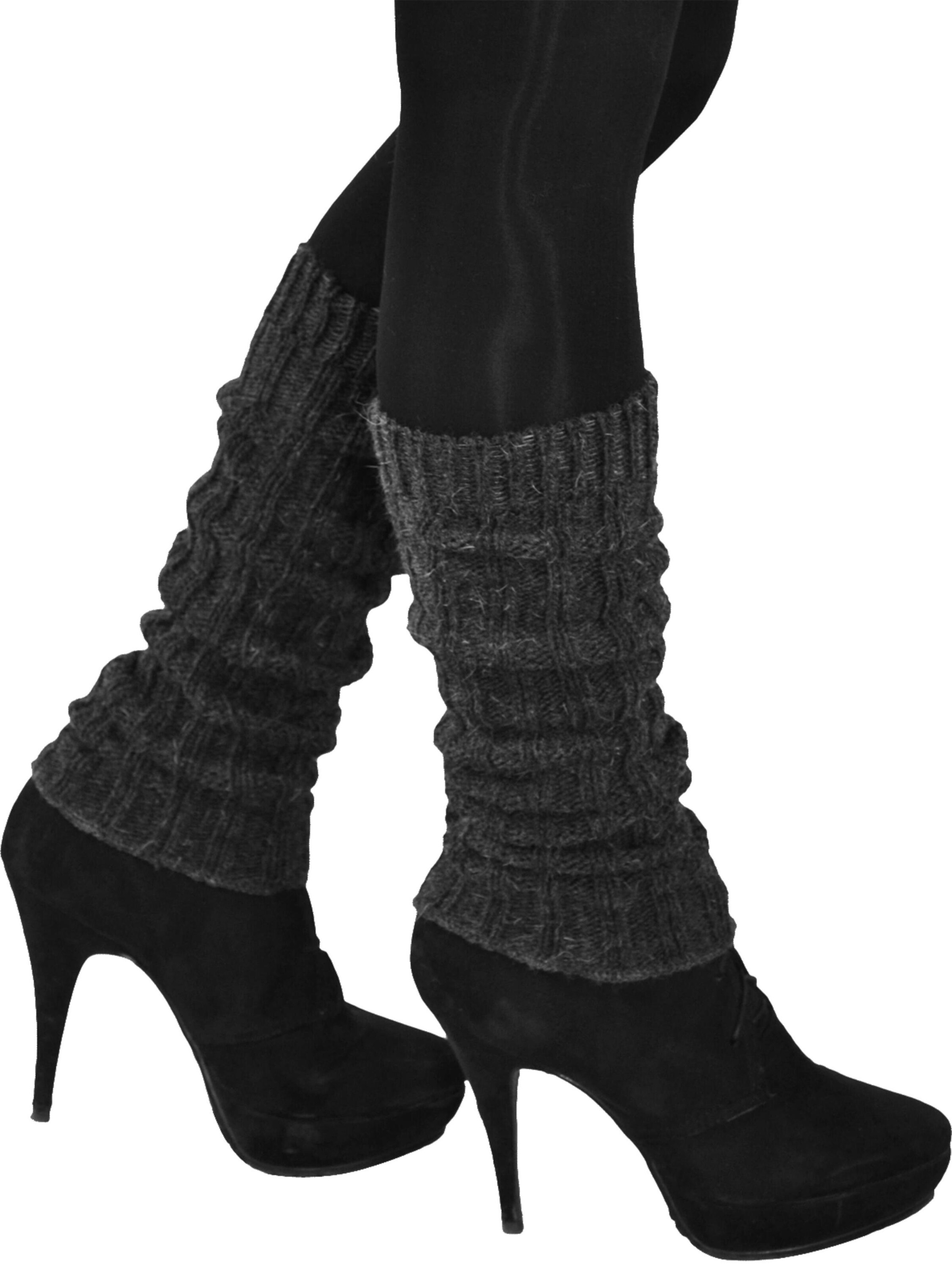 normani Beenwarmers in Grijs: voorkant