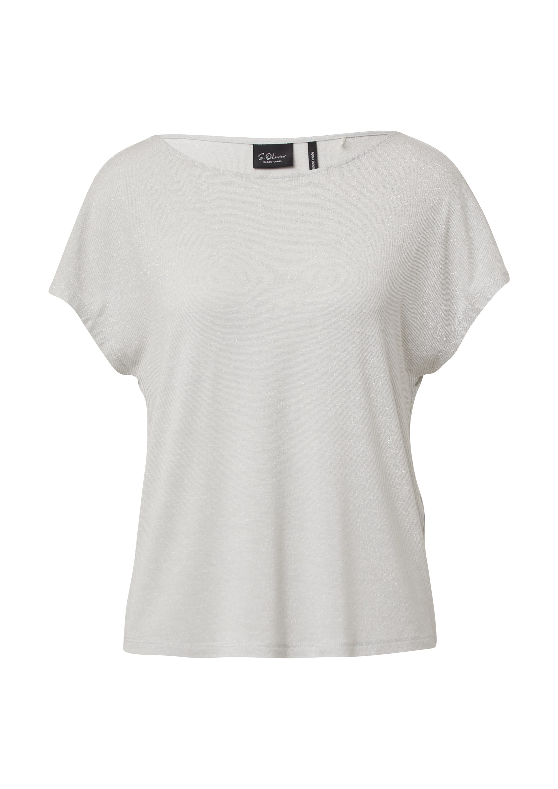 T-shirt s.Oliver BLACK LABEL en beige : devant