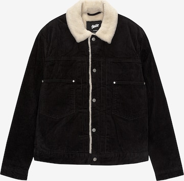 Pull&Bear Between-season jacket in Black: front