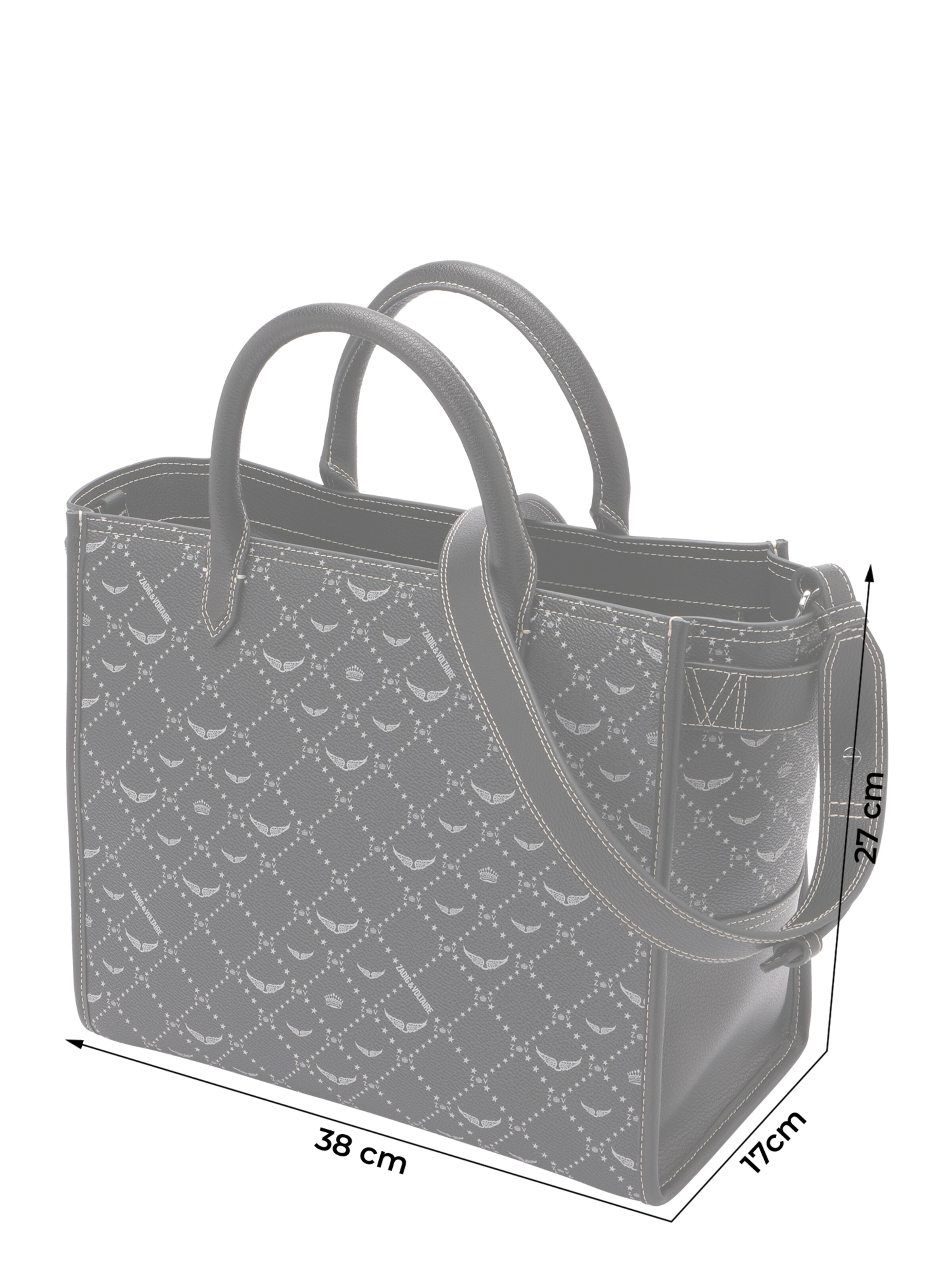 Zadig & VoltaireRučna torbica - crna boja