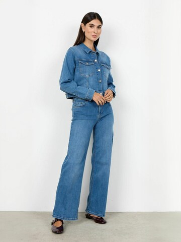 Regular Jeans ' SC-KIMBERLY ' de la Soyaconcept pe albastru: față