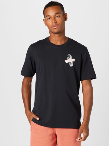T-Shirt 'Adventure' ADIDAS ORIGINALS en noir : devant
